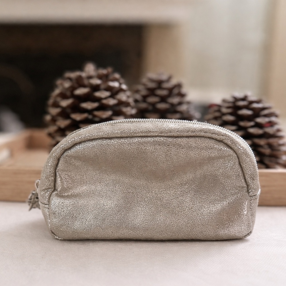 bareMinerals Metallic Makeup Bag